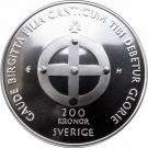 200 Kronor - Carl XIV Gustaf (Saint Birgitta)