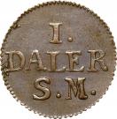 1 Daler SM - Karl XII