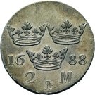 2 Mark - Karl XI