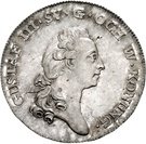 ⅓ Riksdaler - Gustav III (Largesse money; Birth of Crownprince)