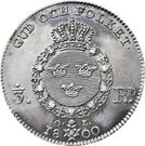 ⅓ Riksdaler - Gustav IV Adolf (3rd portrait)