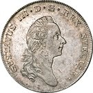 1 Riksdaler / 3 Daler Silvermynt - Gustav III