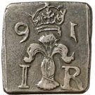 1 Mark/8 Öre "Klippingar" - Johan III (Type II)