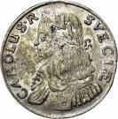 2 Mark - Karl XI (Roman number; higher bust)