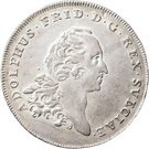1 Daler Silvermynt - Adolf Fredrik