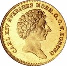 4 Dukater - Carl XIV Johan