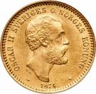 10 Kronor - Oscar II