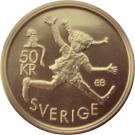 50 Kronor - Carl XVI Gustaf (Astrid Lindgren)