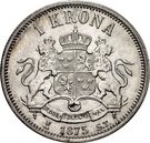 1 Krona - Oscar II ("O" in title)