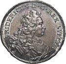 ½ Riksdaler - Fredrik I (1st portrait)