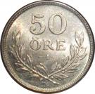 50 Öre - Gustaf V