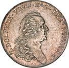 3 Daler Silvermynt - Adolf Fredrik