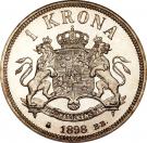1 Krona - Oscar II
