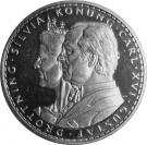 200 Kronor - Carl XVI Gustaf (Royal Silver Wedding Anniversary)