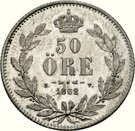 50 Öre - Carl XV