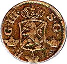 2 Öre Silvermynt - Gustav III