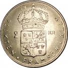 2 Kronor - Gustaf VI Adolf