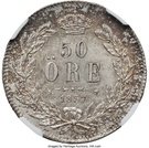 50 Öre - Oscar I