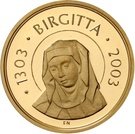 2000 Kronor - Carl XIV Gustaf (Saint Birgitta)