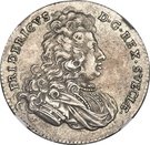 1 Mark - Fredrik I (1st portrait)