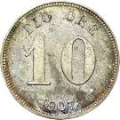 10 Öre - Oscar II