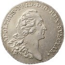 ¼ Riksdaler - Adolf Fredrick