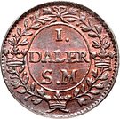 1 Daler Silvermynt - Karl XII (Jupiter)