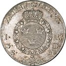 1 Riksdaler / 3 Daler Silvermynt - Gustav III