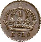 1 Daler SM - Karl XII