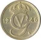 25 Öre - Gustaf V