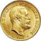 10 Kronor - Oscar II