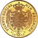 1 Dukat - Carl XIV Johan (Type 2; lighter)