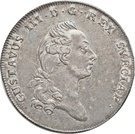⅔ Riksdaler - Gustav III