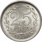 25 Öre - Oscar II