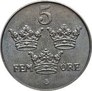 5 Öre - Gustaf V