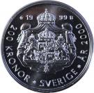 200 Kronor - Carl XVI Gustaf (New Millennium)