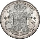 1 Riksdaler Specie - Oscar I (large head)
