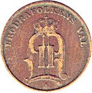 1 Öre - Oscar II (small letters)