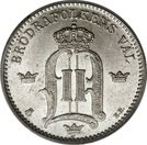 25 Öre - Oscar II (large letters)