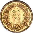20 Francs (Pattern)