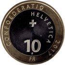 10 Francs (Flora Alpina - Enzian)