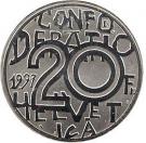 20 Francs (Jeremias Gotthelf)