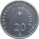 20 Francs (Swiss Wrestling)