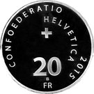 20 Francs  (Abbey of Saint-Maurice)