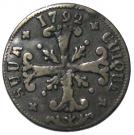 ½ Batzen - Friedrich Wilhelm II