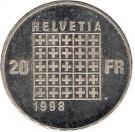 20 Francs (Confederation Anniversary)