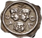 1 Pfennig - Hartmann & Ludwig von Froburg