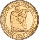 100 Francs Token (Shooting Festival)