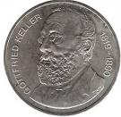 5 Francs (Gottfried Keller)