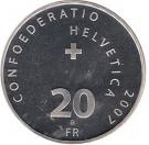 20 Francs (Munot at Schaffhausen)